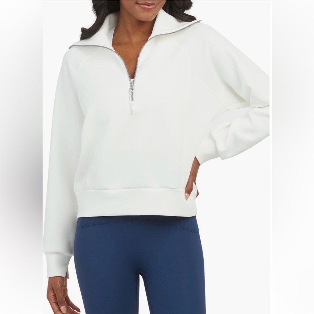 Spanx Air Essentials Half Zip Sweatshirt